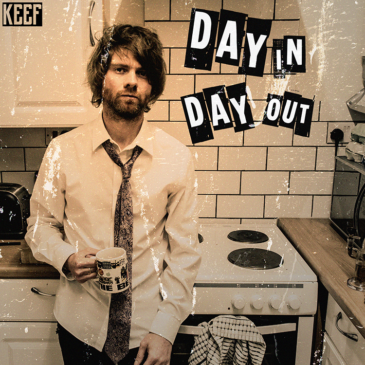 The cover artwork for Day In Day Out single